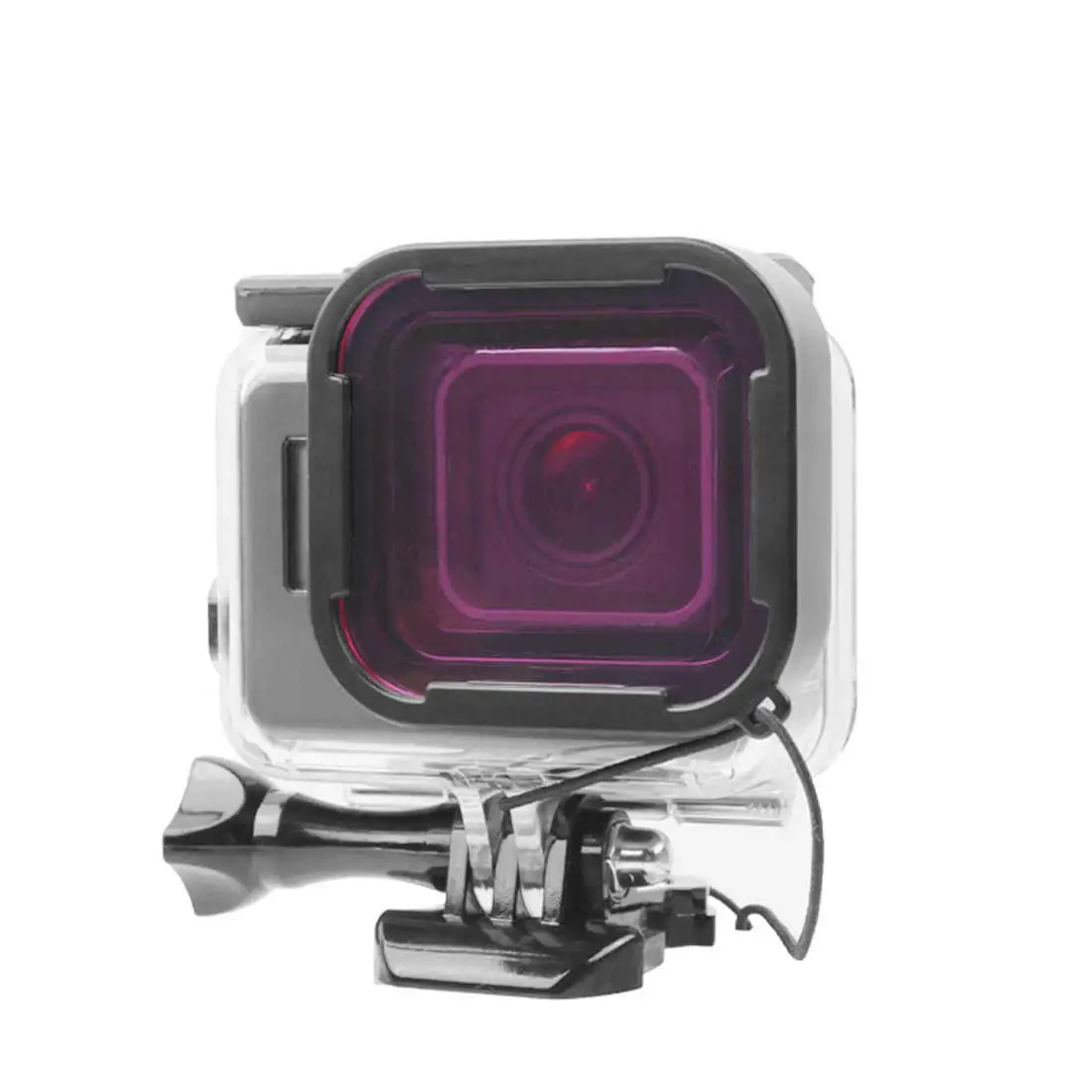 Для GoPro HERO 5 6 7 3-Pack водонепроницаемый корпус Чехол фильтр для дайвинга защитный
