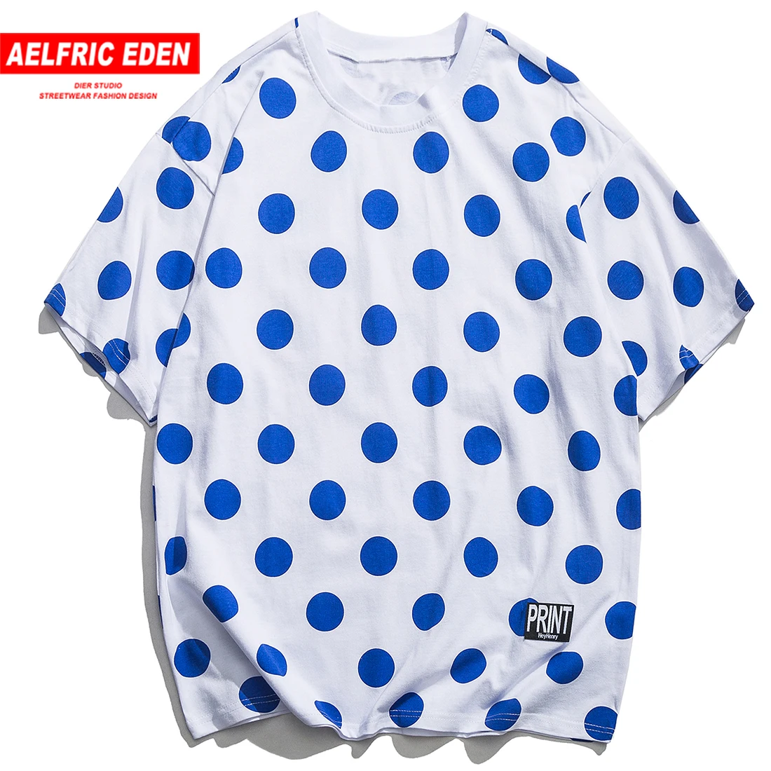 Aelfric Eden Polka Dot Print Fashion T-shirts Men Harakuju Short Sleeve Fashion 2019 Summer Hip Hop Streetwear Casual Tops Tees
Aelfric Eden Polka Dot Print Fashion T-shirts Men Harakuju Short Sleeve Fashion 2019 Summer Hip Hop Streetwear Casual Tops Tees