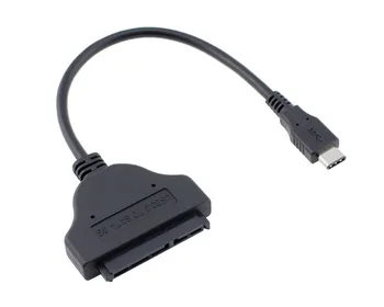 Type C USB 3.1 to SATA II HDD SSD Adapter Cable for 2.5 Inch Sata Drive 10Gbps 20cm
Type C USB 3.1 to SATA II HDD SSD Adapter Cable for 2.5 Inch Sata Drive 10Gbps 20cm