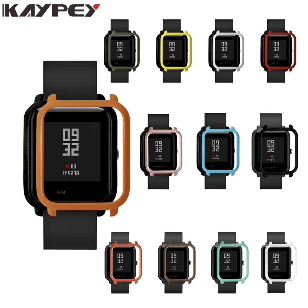 Красочные Рамка ПК чехол для Xiaomi Amazfit Bip BIT PACE Lite Youth умные часы защитный Huami |