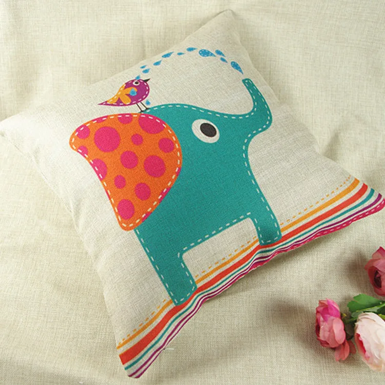 2016 Seat Cushion Without Core Animal Decorative Home Decor Sofa Chair Throw Pillows Decorate Elephant Pillow Cushions 45*45cm
2016 Seat Cushion Without Core Animal Decorative Home Decor Sofa Chair Throw Pillows Decorate Elephant Pillow Cushions 45*45cm