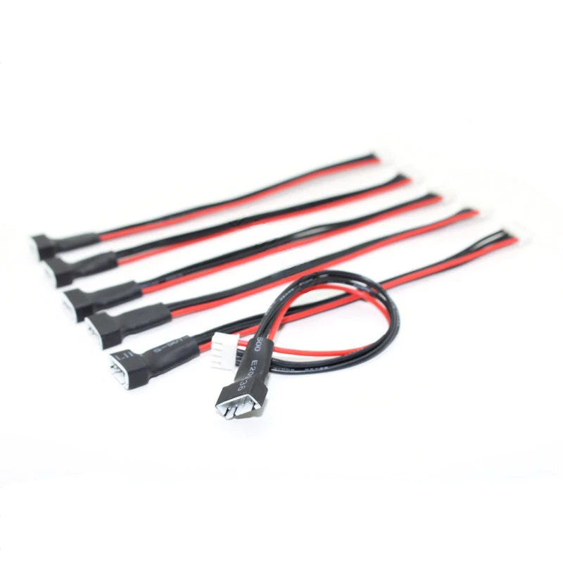 RC lipo battery balance charger plug 2S 3S 4S 6S Cable 22 AWG Silicon Wire cable Connector 10 шт./лот | Игрушки и хобби
