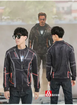 Avengers Infinity War Ironman Tony Stark Jacket Cosplay Adult Costume Jacket Baseball Uniform
Avengers Infinity War Ironman Tony Stark Jacket Cosplay Adult Costume Jacket Baseball Uniform