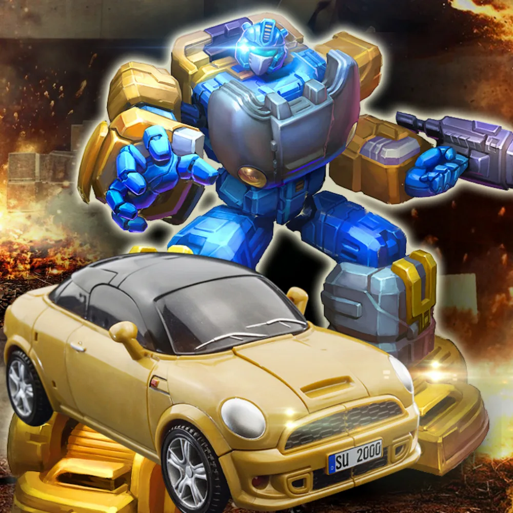 Transformation Car Oversize Throttlebots Goldbug Action Figure Toys Deformation Robot Children Gifts
Transformation Car Oversize Throttlebots Goldbug Action Figure Toys Deformation Robot Children Gifts