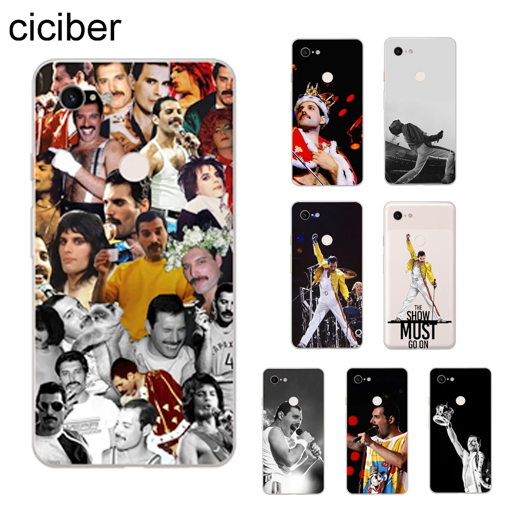 ciciber Freddie Mercury Phone Cases For Google Pixel 3 2 XL Soft Silicone TPU Back Cover for Pixel 3XL 2XL Fundas Coque Shell
ciciber Freddie Mercury Phone Cases For Google Pixel 3 2 XL Soft Silicone TPU Back Cover for Pixel 3XL 2XL Fundas Coque Shell