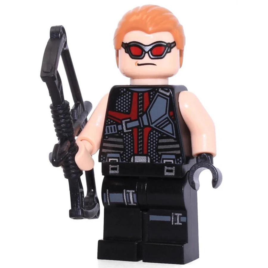 SingleSale 1pcs Hawkeye Clint Barton minifig Marvel Super Heroes The Avengers Assemble Building Blocks Kids Toys Gifts 
SingleSale 1pcs Hawkeye Clint Barton minifig Marvel Super Heroes The Avengers Assemble Building Blocks Kids Toys Gifts
