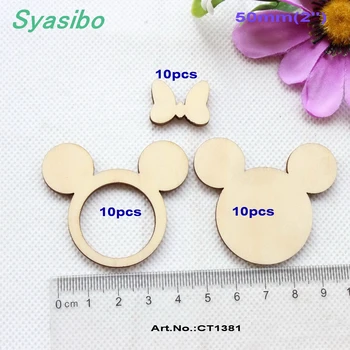 (10pcs each) 50mm Natural Blank Wooden Mouse Heads Bowknot Frame Wood Charms Laser Cut-CT1381
(10pcs each) 50mm Natural Blank Wooden Mouse Heads Bowknot Frame Wood Charms Laser Cut-CT1381