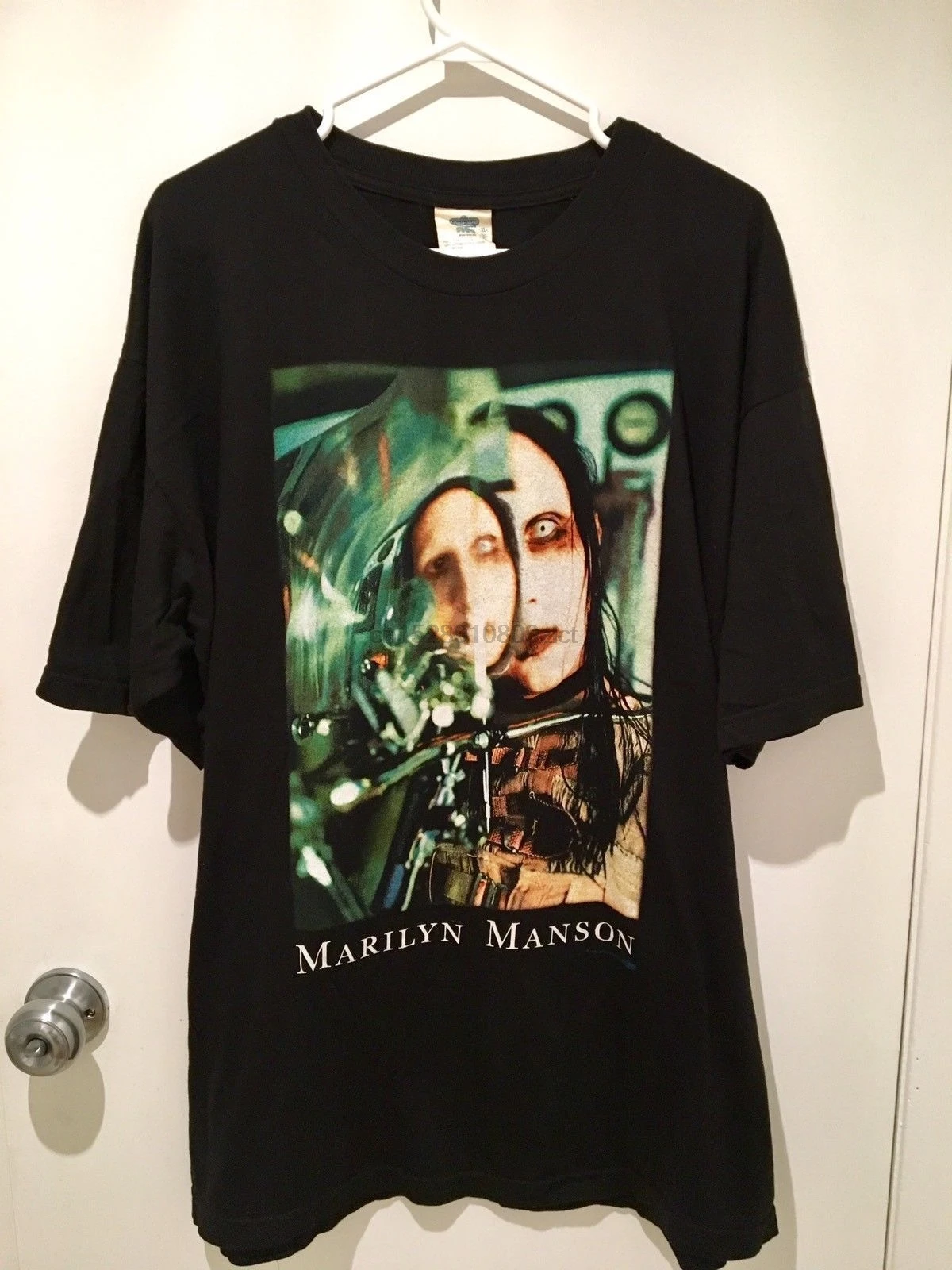 Vintage 1997 Marilyn Manson Beautiful People T Shirt VERY RARE Hot Sale Sleeves Boy Cotton Men T-Shirt top tee
Vintage 1997 Marilyn Manson Beautiful People T Shirt VERY RARE Hot Sale Sleeves Boy Cotton Men T-Shirt top tee