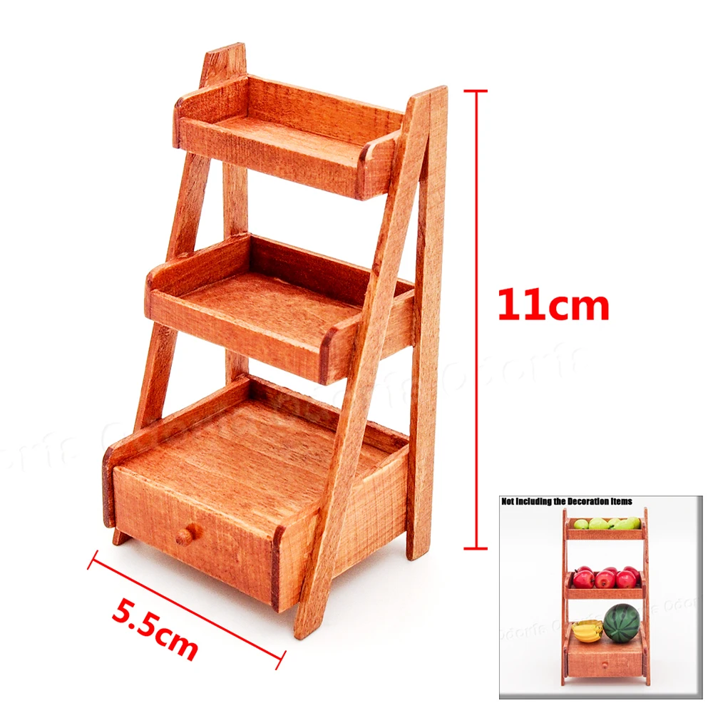 Odoria 1:12 Miniature 3-Tire Wood Ladder Shelf Storage with Drawer Dollhouse Furniture Accessories
Odoria 1:12 Miniature 3-Tire Wood Ladder Shelf Storage with Drawer Dollhouse Furniture Accessories