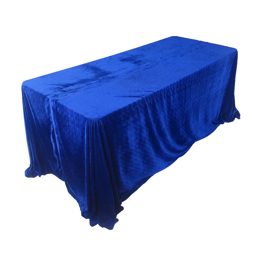 1 Piece Colorful 90"*132" Velvet Table Cloth Square Velvet Table Cloth for Meeting Event Use 120" Round Velvet Table Cloth
1 Piece Colorful 90"*132" Velvet Table Cloth Square Velvet Table Cloth for Meeting Event Use 120" Round Velvet Table Cloth