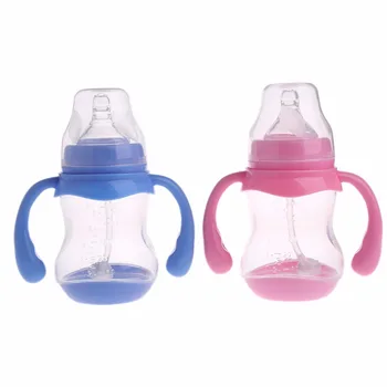 180ML Wide Neck Anti-colic Baby Infant Milk Feeding Nipple Bottle Learn Drinking Nurser Infant
180ML Wide Neck Anti-colic Baby Infant Milk Feeding Nipple Bottle Learn Drinking Nurser Infant