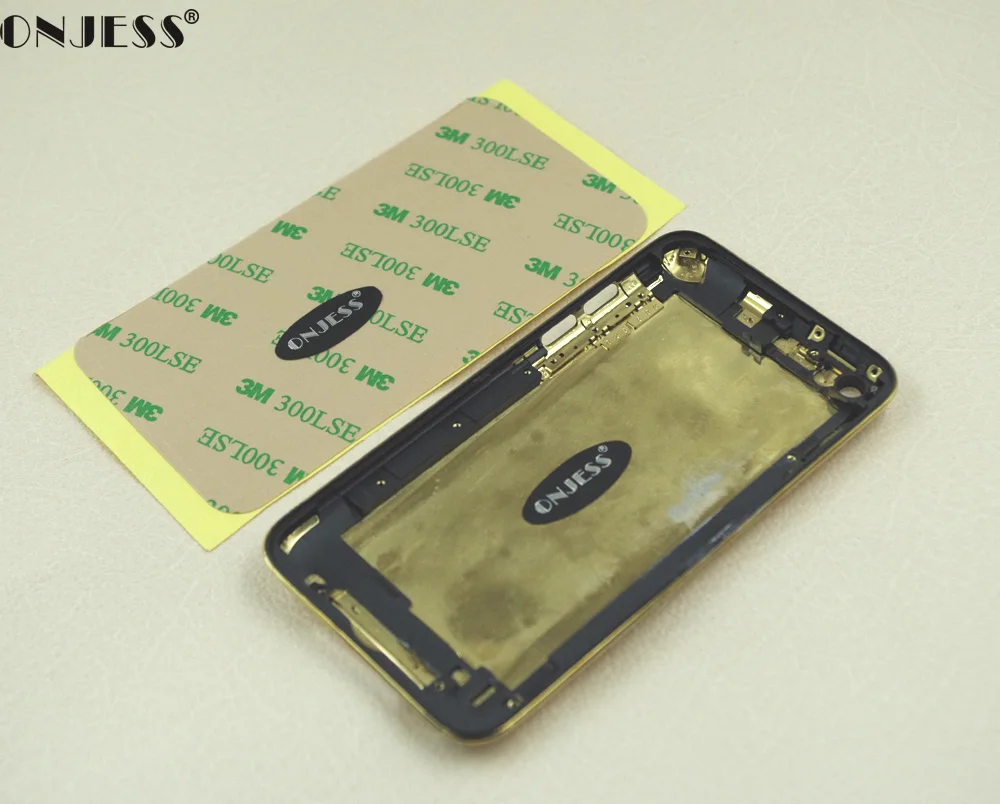 Onjess Gold Metal Back Housing Case Cover Black Plastic Frame Bezel Power Button for iPod Touch 4th gen Touch 4 8GB 32GB 64GB
Onjess Gold Metal Back Housing Case Cover Black Plastic Frame Bezel Power Button for iPod Touch 4th gen Touch 4 8GB 32GB 64GB