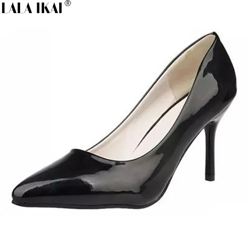LALA IKAI Concise Women Pumps Spring&Autumn High Heels Pointed Toe Party Shoes Shallow Ladies Thin Heels Shoes Female XWC2326-5
LALA IKAI Concise Women Pumps Spring&Autumn High Heels Pointed Toe Party Shoes Shallow Ladies Thin Heels Shoes Female XWC2326-5