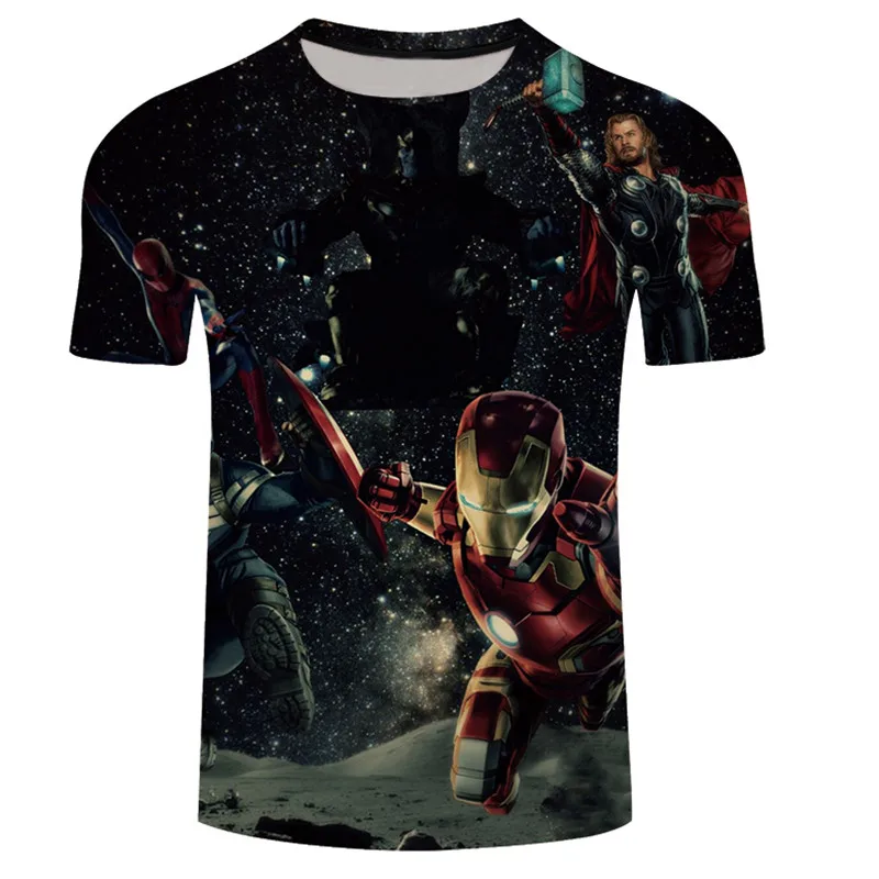 2019 Marvel Avengers 4 Iron Man 3D Print T-shirt Men/Women Superhero T shirt fitness Clothing Man's Tops Tee Plus size XXS-5XL 
2019 Marvel Avengers 4 Iron Man 3D Print T-shirt Men/Women Superhero T shirt fitness Clothing Man's Tops Tee Plus size XXS-5XL