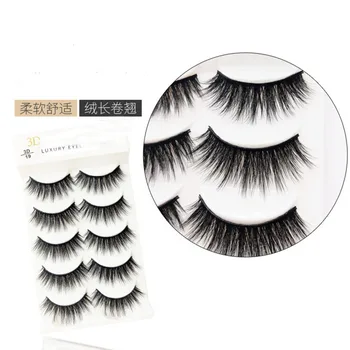 5 pairs 3D mink lashes false eyelashes natural makeup eyelash extension long cross volume soft fake eye lashes winged faux cils
5 pairs 3D mink lashes false eyelashes natural makeup eyelash extension long cross volume soft fake eye lashes winged faux cils