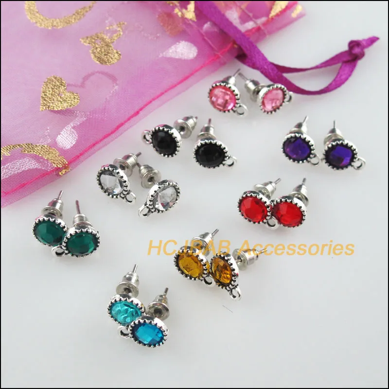 16 New Round Mixed Acrylic Findings Wire Earrings Hooks Tibetan Silver 7.5x10.5mm
16 New Round Mixed Acrylic Findings Wire Earrings Hooks Tibetan Silver 7.5x10.5mm