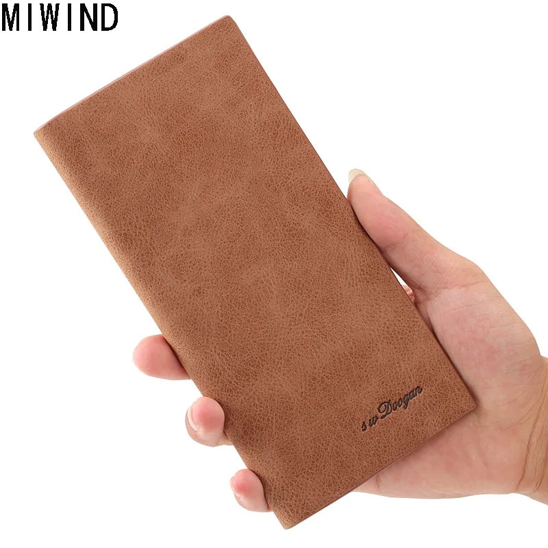 Men's wallet Business Retro Luxury Brand Leather Thin Purse High Capacity Slim Long Wallets Coin Purses card holder TCP73
Men's wallet Business Retro Luxury Brand Leather Thin Purse High Capacity Slim Long Wallets Coin Purses card holder TCP73
