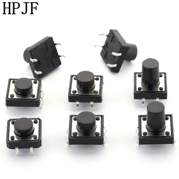 12x12xH=4.3/5/6/7/7.5/8/8.5/9/9.5/10/11/12/13/14/15/16mm High 4Pin DIP Tactile Tact Push Button Micro Switch Self Reset
12x12xH=4.3/5/6/7/7.5/8/8.5/9/9.5/10/11/12/13/14/15/16mm High 4Pin DIP Tactile Tact Push Button Micro Switch Self Reset