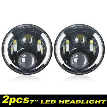 2 PCS LED 7inch Headlight Ultranthin for Hi/Low Beam for Lada 4x4 urban Niva Turn Signal DRL for Jeep Wrangler Off Road
2 PCS LED 7inch Headlight Ultranthin for Hi/Low Beam for Lada 4x4 urban Niva Turn Signal DRL for Jeep Wrangler Off Road