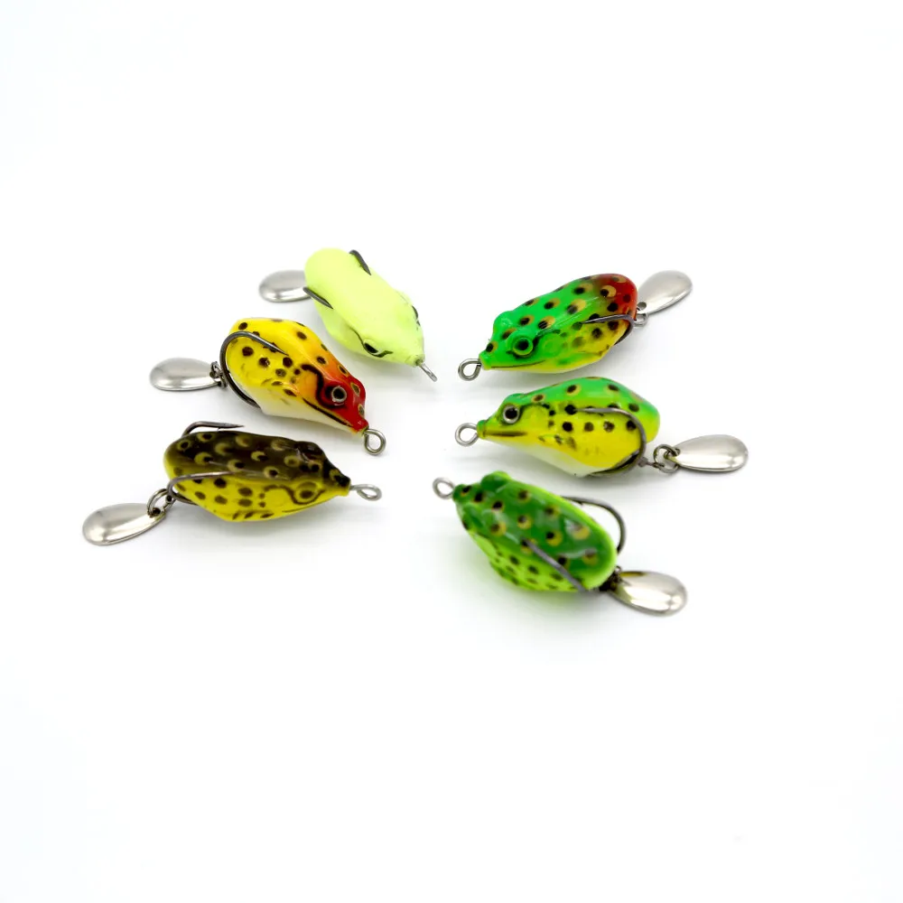 Gorgons 1Pcs 4cm 7g Artificial Softbait Top Water Floating BKK Hooks Soft Fishing Lure Frog
Gorgons 1Pcs 4cm 7g Artificial Softbait Top Water Floating BKK Hooks Soft Fishing Lure Frog