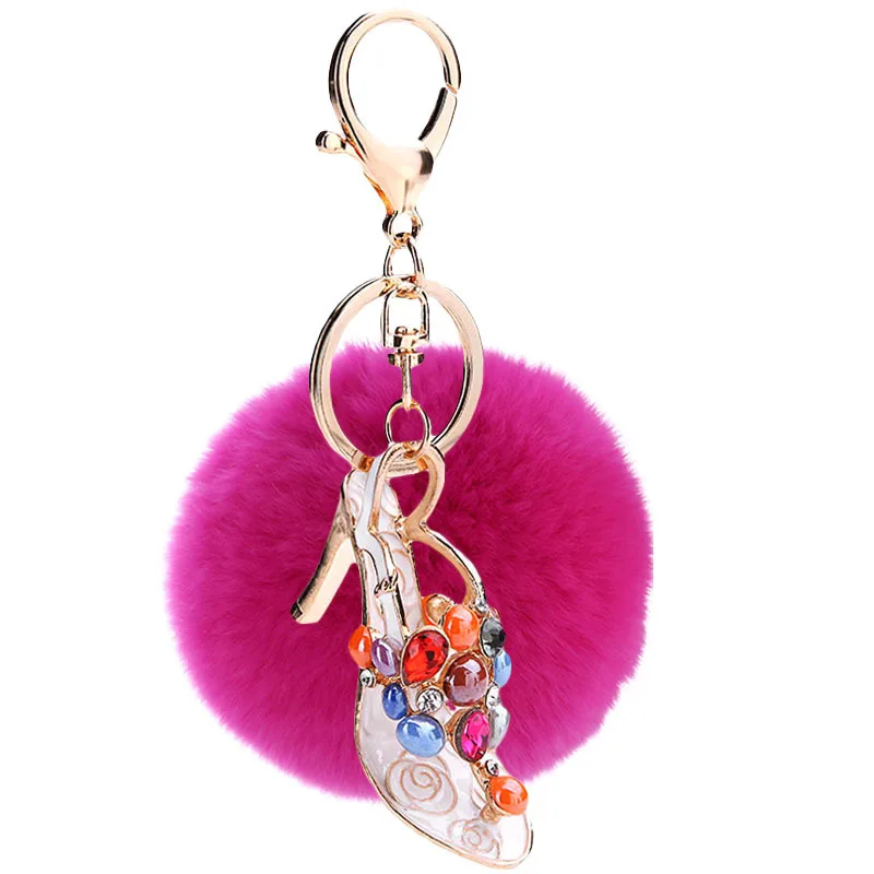 2017 new trinket fake pompom keychain bunny keychains on bag rabbit fur Keychain fur pom pom charms for bags anime
2017 new trinket fake pompom keychain bunny keychains on bag rabbit fur Keychain fur pom pom charms for bags anime