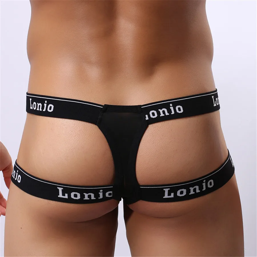 Personality Hollow Double Belt Sexy Thong Tanga String G-string Men Spandex Letters Printed Gay Men Brand Underwear
Personality Hollow Double Belt Sexy Thong Tanga String G-string Men Spandex Letters Printed Gay Men Brand Underwear