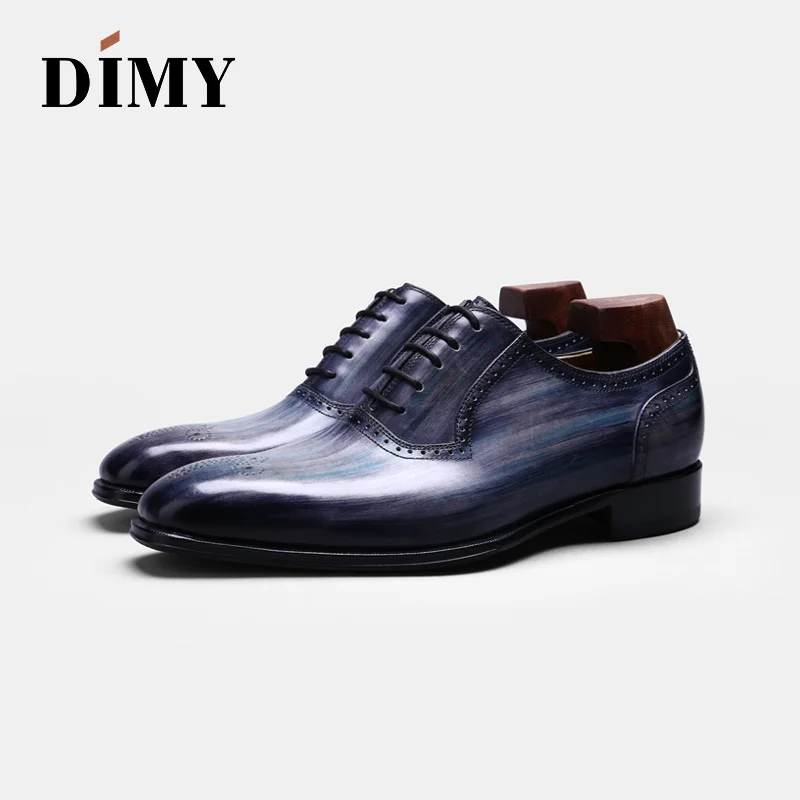 DIMY 2019 leather shoes men's commuter business dress leather shoes wild England wind work men's shoes
DIMY 2019 leather shoes men's commuter business dress leather shoes wild England wind work men's shoes