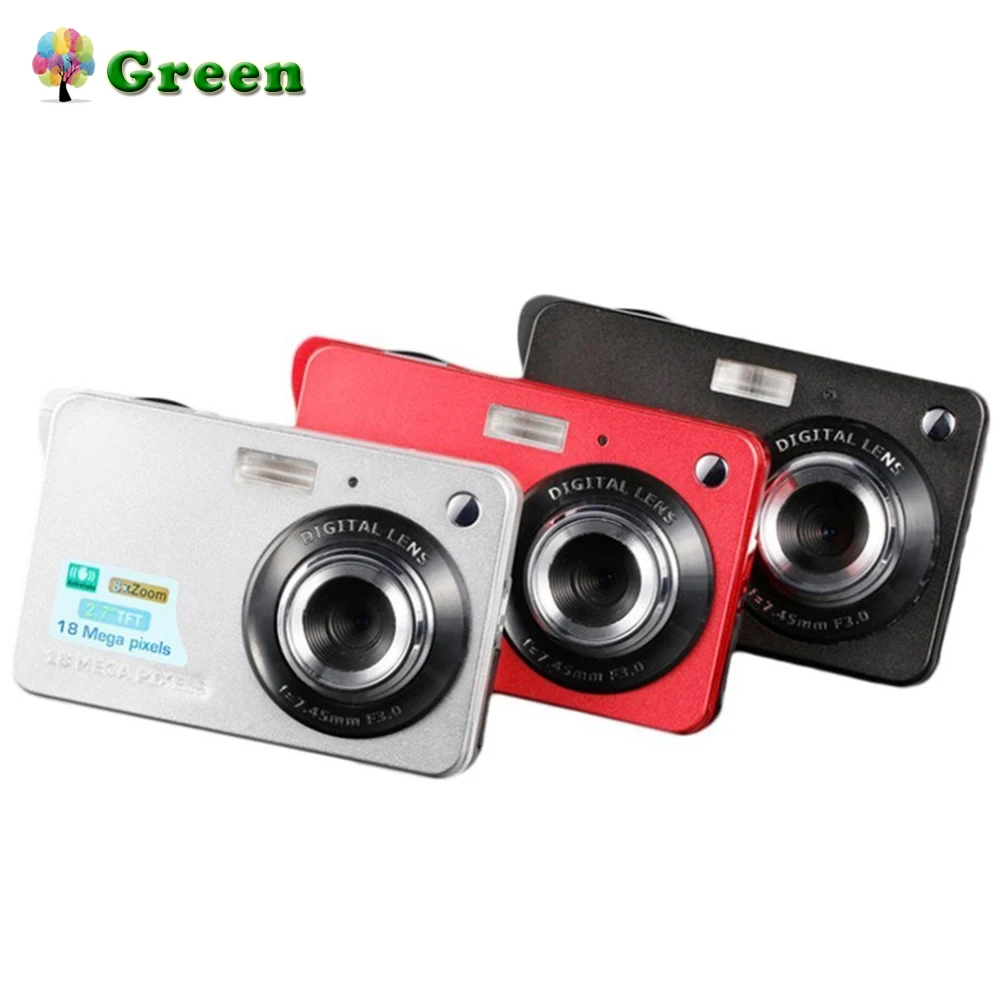 

2.7 Inch TFT LCD Display 18MP 720P 8x Zoom HD Digital Camera Anti-Shake Camcorder Video CMOS Micro Camera Children Gift