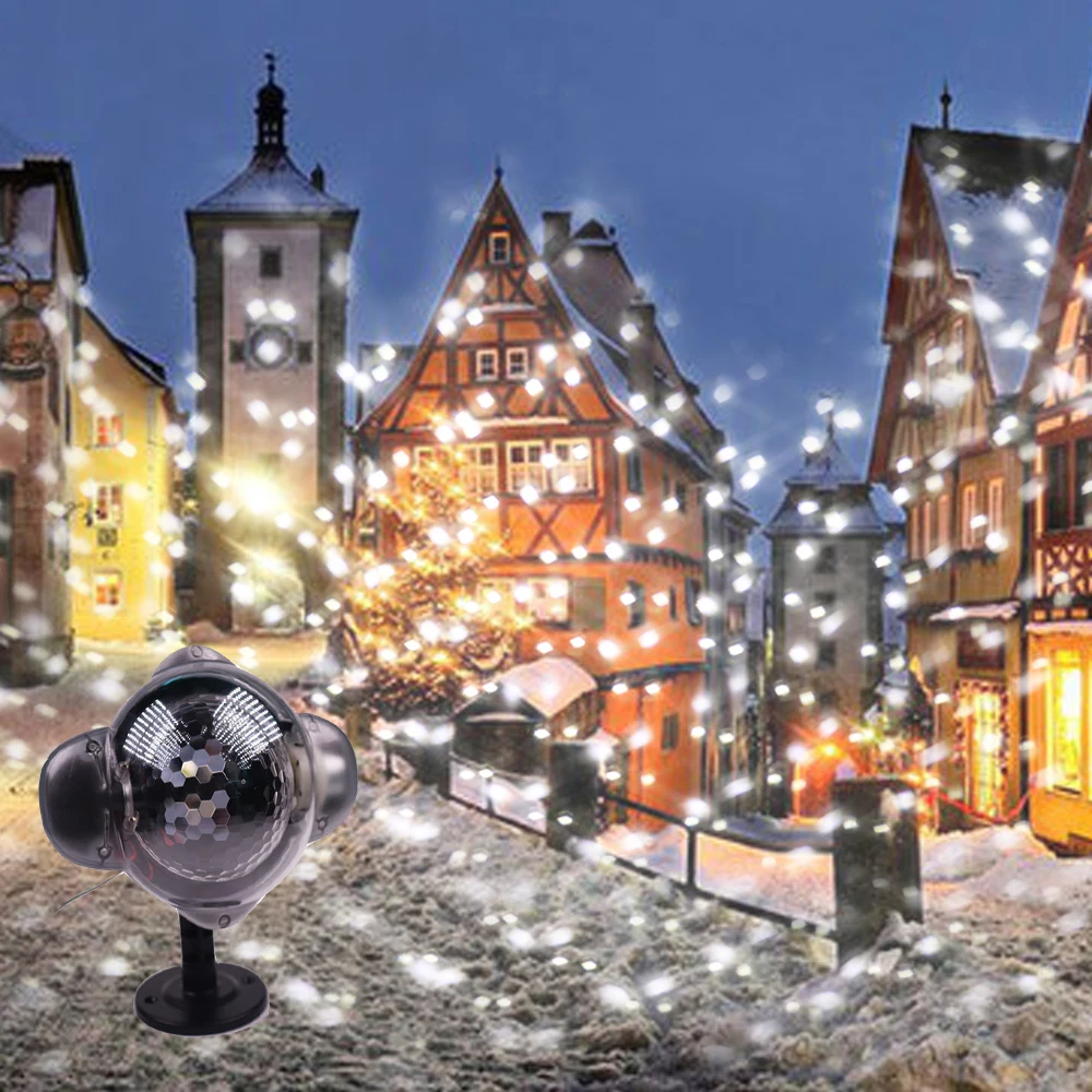 Tanbaby Snowflake Decorations Projector Light LED Christmas Projector Waterproof Lamp Outdoor Indoor Xmas Lighting For Wedding
Tanbaby Snowflake Decorations Projector Light LED Christmas Projector Waterproof Lamp Outdoor Indoor Xmas Lighting For Wedding