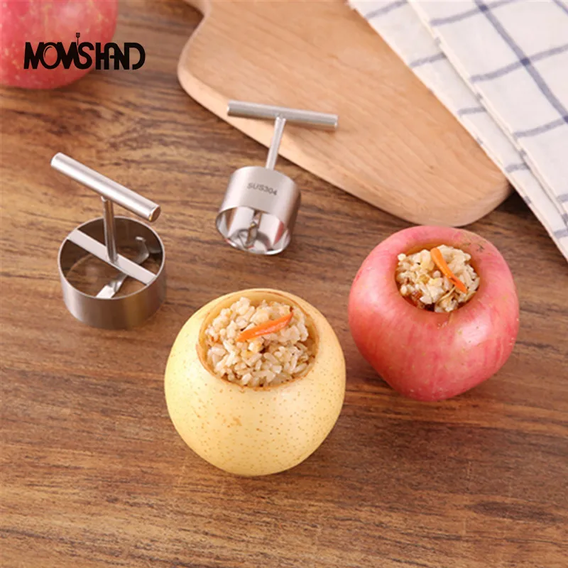 MOM'S HAND Stainless Steel Easy Fruit Core Seed Remover Apple Corer Seeder Kitchen Gadgets Tools
MOM'S HAND Stainless Steel Easy Fruit Core Seed Remover Apple Corer Seeder Kitchen Gadgets Tools