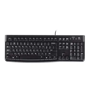 Logitech Wired K120 108 Keys Keyboard for Windows Desktop Laptop Computer K310 Washable Wired Keyboard Home Office Gaming Use
Logitech Wired K120 108 Keys Keyboard for Windows Desktop Laptop Computer K310 Washable Wired Keyboard Home Office Gaming Use
