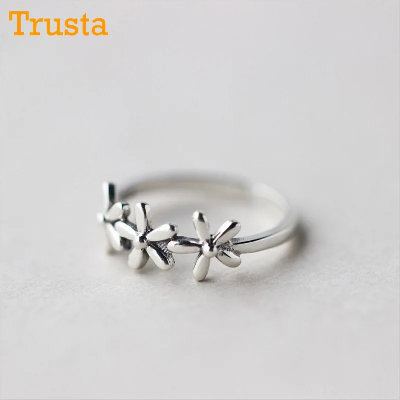 Trusta 2018 100% 925 Sterling Thai Silver Fashion Jewelry Cute Flower Cocktail Ring Sizable 5 6 7 Girls Kids Xmas Gift DS563
Trusta 2018 100% 925 Sterling Thai Silver Fashion Jewelry Cute Flower Cocktail Ring Sizable 5 6 7 Girls Kids Xmas Gift DS563