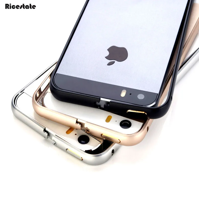 Ricestate Brand For iphone 5 5S SE Metal Phone Bumper Case For Iphone 5 5S SE No Screw Ultra Thin Aluminum Frame Slim Cover Case
Ricestate Brand For iphone 5 5S SE Metal Phone Bumper Case For Iphone 5 5S SE No Screw Ultra Thin Aluminum Frame Slim Cover Case