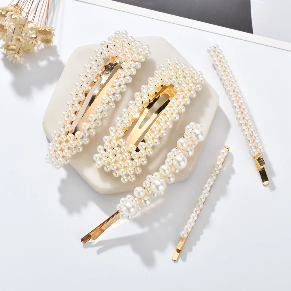 3pcs/set Pearl Hair Clip For Women Elegant Design Princess Snap Barrette Stick Metal Alloy Hair Clip Boutique Hair Accessories
3pcs/set Pearl Hair Clip For Women Elegant Design Princess Snap Barrette Stick Metal Alloy Hair Clip Boutique Hair Accessories