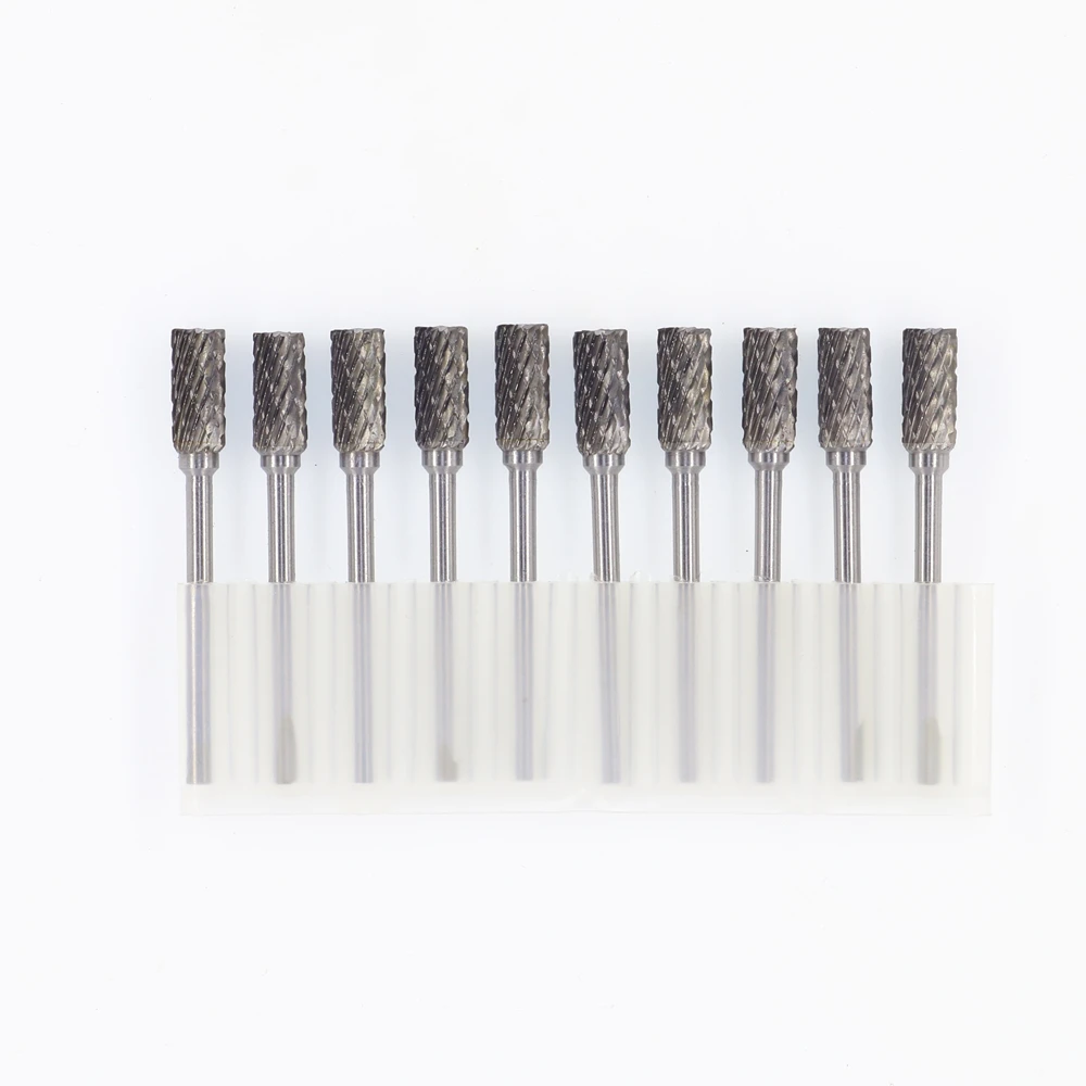 10 / box. Head: 6mm. Shank Diameter: 3mm. Carbide burrs, Carbide, Carbide rotary burrs, deburring tools. A6 * 13 * 50
10 / box. Head: 6mm. Shank Diameter: 3mm. Carbide burrs, Carbide, Carbide rotary burrs, deburring tools. A6 * 13 * 50