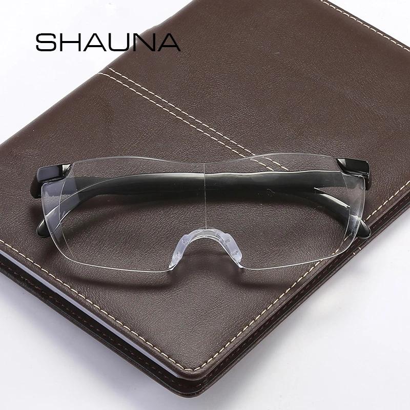 SHAUNA Frameless Reading Glasses Men Women Magnifying 1.6 Times +250 Degrees Magnifies Glasses Presbyopic
SHAUNA Frameless Reading Glasses Men Women Magnifying 1.6 Times +250 Degrees Magnifies Glasses Presbyopic