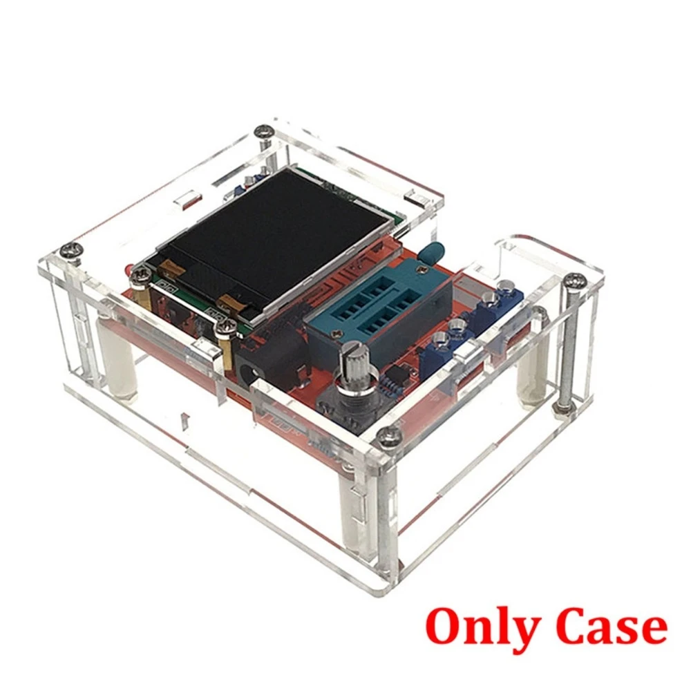Acrylic Transparent Case Shell for TFT GM328 Transistor Tester Diode LCR ESR Meter PWM Square Wave DIY Kit Only Case
Acrylic Transparent Case Shell for TFT GM328 Transistor Tester Diode LCR ESR Meter PWM Square Wave DIY Kit Only Case