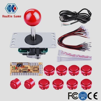 DIY Arcade Game Button and Joystick Controller Kit for Rapsberry Pi and Windows,5 Pin Joystick and 10 Push Buttons
DIY Arcade Game Button and Joystick Controller Kit for Rapsberry Pi and Windows,5 Pin Joystick and 10 Push Buttons