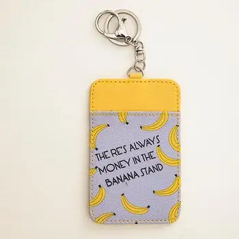 PU Leather Banana Fruit ID Business Card Work Card Name Badge Holder Key Holder With Metal Clip 1pcs
PU Leather Banana Fruit ID Business Card Work Card Name Badge Holder Key Holder With Metal Clip 1pcs