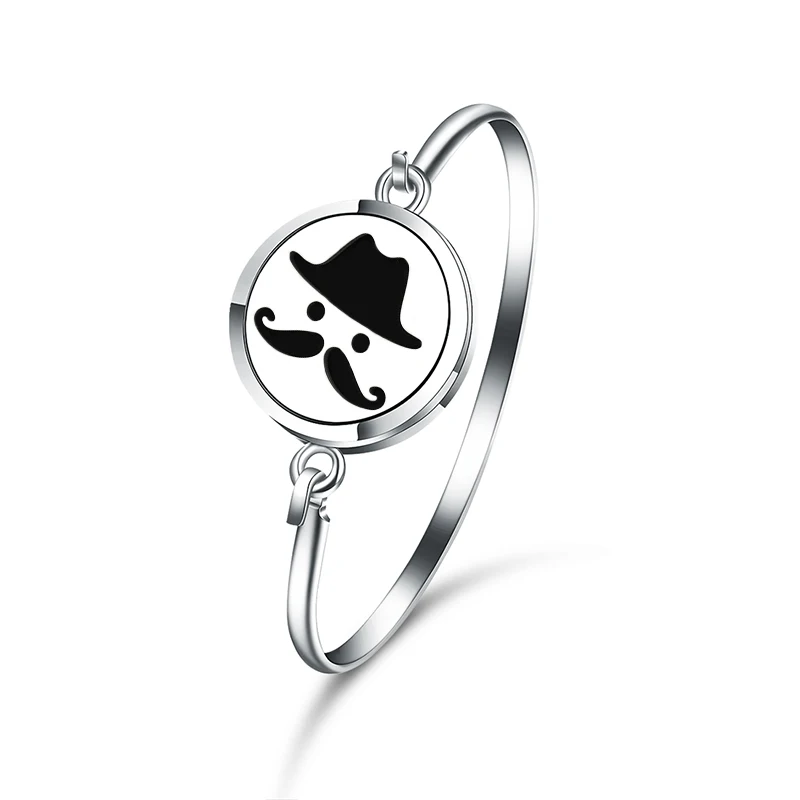 2019 New Moustache Aromatherapy Magnetic Bracelet Stainless Steel Essential Oil Diffuser Perfume Lockets Jewelry Bangle Bracelet
2019 New Moustache Aromatherapy Magnetic Bracelet Stainless Steel Essential Oil Diffuser Perfume Lockets Jewelry Bangle Bracelet