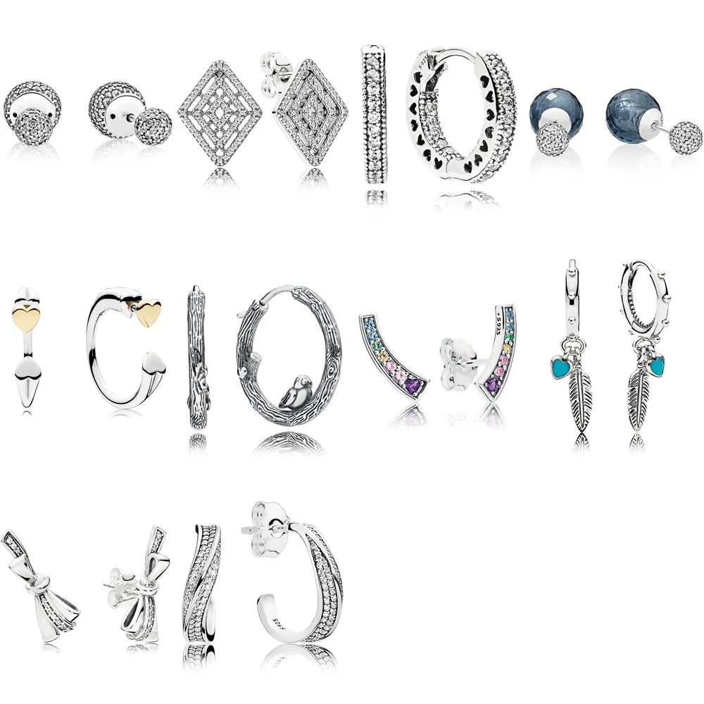 NEW 100% 925 Sterling Silver Earring Eternal Geometric Shine Elegant Zircon Fashion Earrings Clear CZ For Women Party Gifts
NEW 100% 925 Sterling Silver Earring Eternal Geometric Shine Elegant Zircon Fashion Earrings Clear CZ For Women Party Gifts