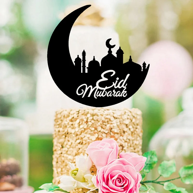 1pc Eid Mubarak Ramadan Wedding Acrylic Cake Flags Double Stick For Family Birthday Party Baking Decoration Supplies
1pc Eid Mubarak Ramadan Wedding Acrylic Cake Flags Double Stick For Family Birthday Party Baking Decoration Supplies