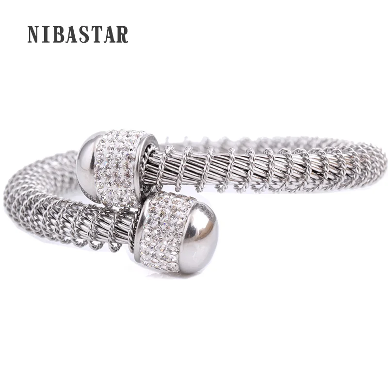CZ Crystal Bangle Gold Color Rhinestone Jewelry Wholesale Elastic Wire Charm Clasp Bracelet Bangle For Women
CZ Crystal Bangle Gold Color Rhinestone Jewelry Wholesale Elastic Wire Charm Clasp Bracelet Bangle For Women