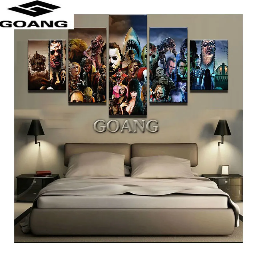 3D Diamond Embroidery DIY Diamond Painting Cross Stitch Rhinestone Mosaic Painting cartoon movie Halloween Horror home decor
3D Diamond Embroidery DIY Diamond Painting Cross Stitch Rhinestone Mosaic Painting cartoon movie Halloween Horror home decor