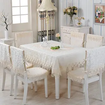 Europe luxury embroidered tablecloth table dining table cover table cloth Lace fabric bedside table TV cabinet cloth towel set 
Europe luxury embroidered tablecloth table dining table cover table cloth Lace fabric bedside table TV cabinet cloth towel set