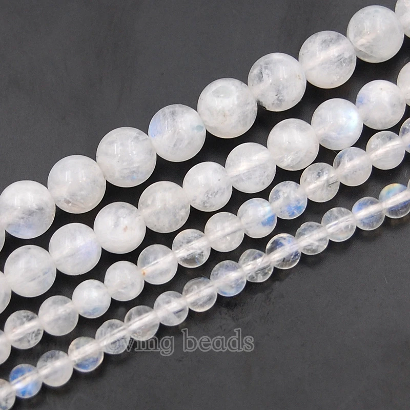 5Strands/Lot Natural Rainbow Moonstone Gems Stones Round Spacer Loose Beads 15.5" 4mm 6mm 7mm 8mm Diy Jewelry Making
5Strands/Lot Natural Rainbow Moonstone Gems Stones Round Spacer Loose Beads 15.5" 4mm 6mm 7mm 8mm Diy Jewelry Making