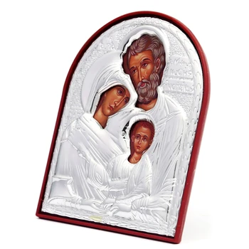 3pcs/set different size orthodox church Byzantine art Metal Holy Family theotoko religious art plating silver icon plastic frame
3pcs/set different size orthodox church Byzantine art Metal Holy Family theotoko religious art plating silver icon plastic frame