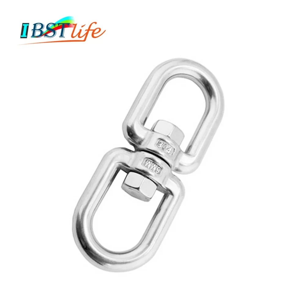 6mm Climing Accessory Stainless Steel Rotation Quick Hook Buckles for Outdoor Rock Climbing Hiking Equipment Rotating Carabiner
6mm Climing Accessory Stainless Steel Rotation Quick Hook Buckles for Outdoor Rock Climbing Hiking Equipment Rotating Carabiner