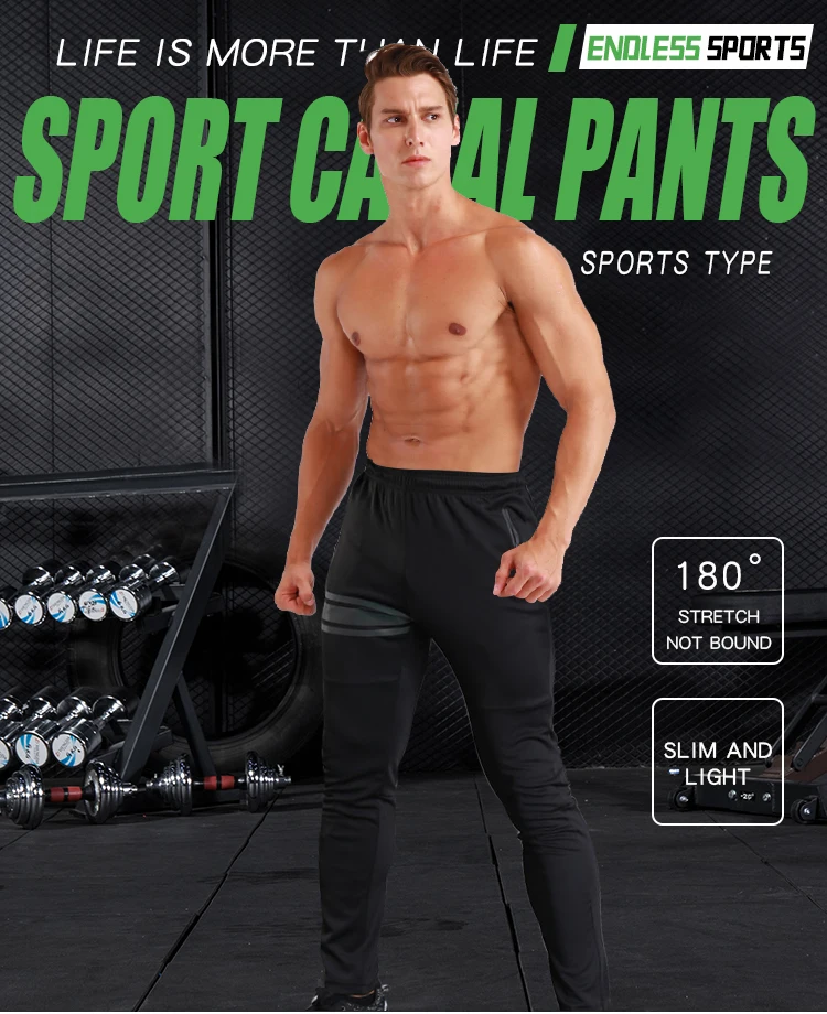 3-Men running Pants training Compress Gym Leggings Men Fitness Workout Summer Sporting Fitness Male Breathable Long Pants (1)