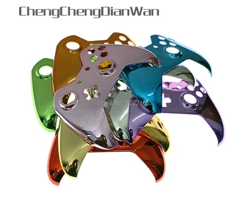 ChengChengDianWan plated chrome wireless controller housing case top cover for xbox one controller front faceplate 2pcs
ChengChengDianWan plated chrome wireless controller housing case top cover for xbox one controller front faceplate 2pcs